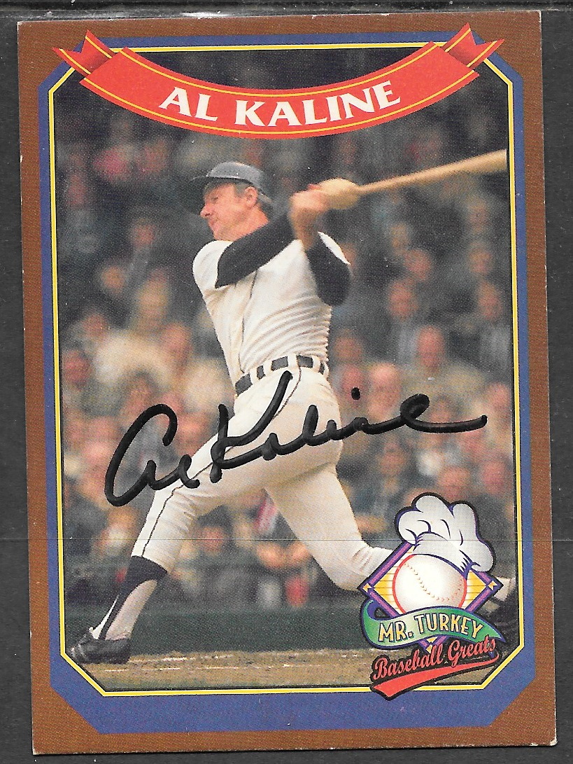 Al Kaline baseball card