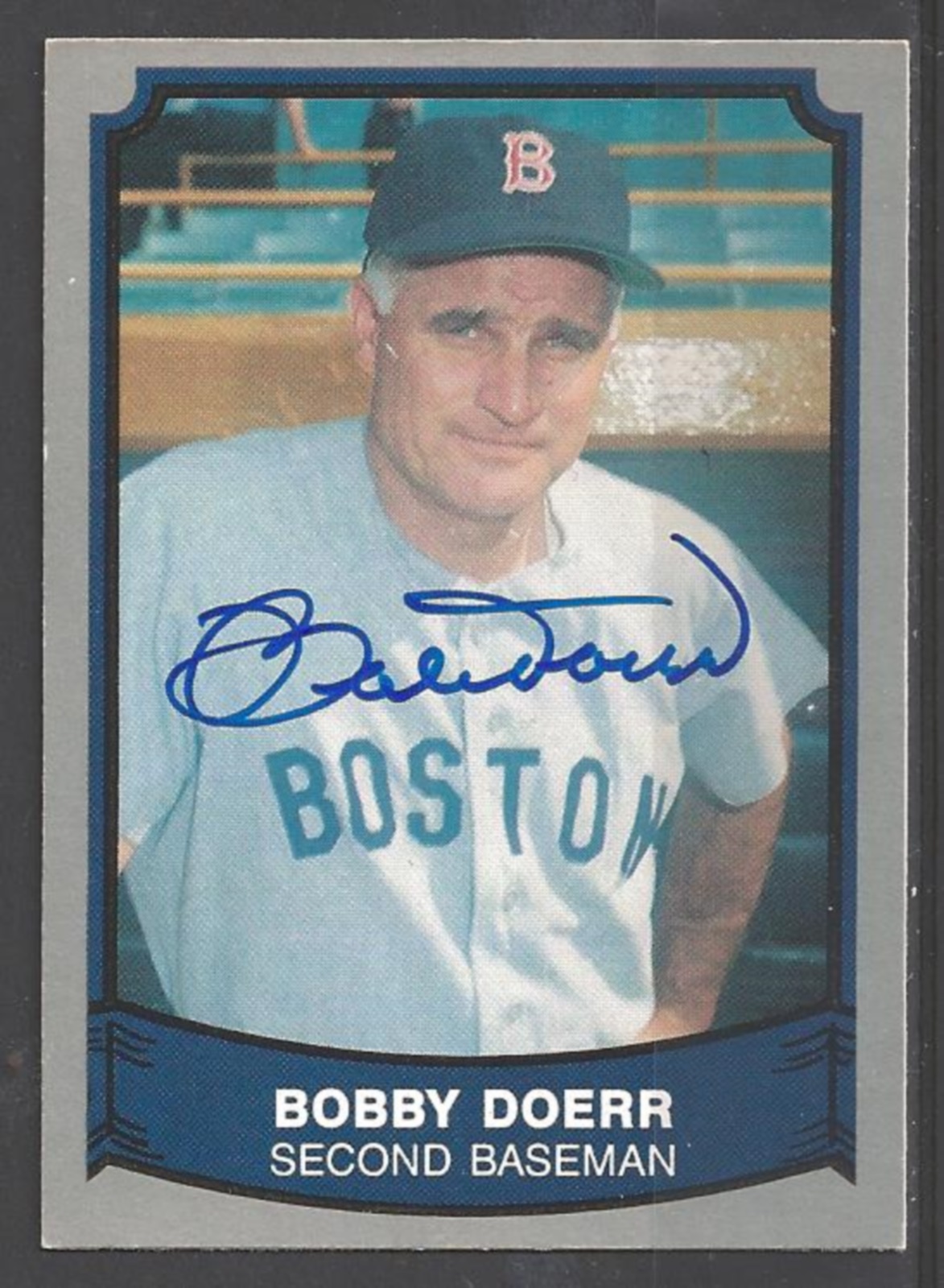 Robert Doerr baseball card